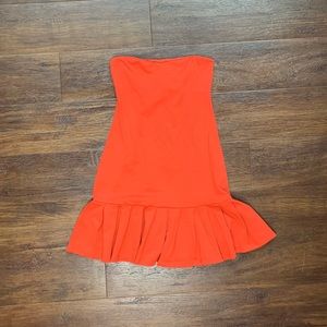 Orange Susana Monaco Dress Small